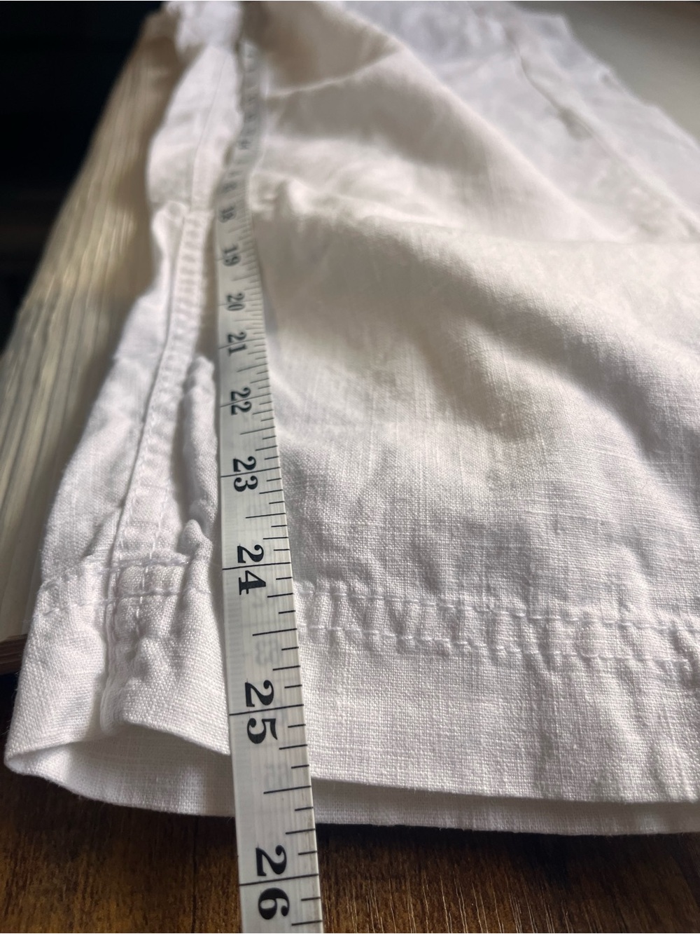 J. Crew White Linen Lyocell Drawstring Pants Large Beachy - Picture 11 of 11